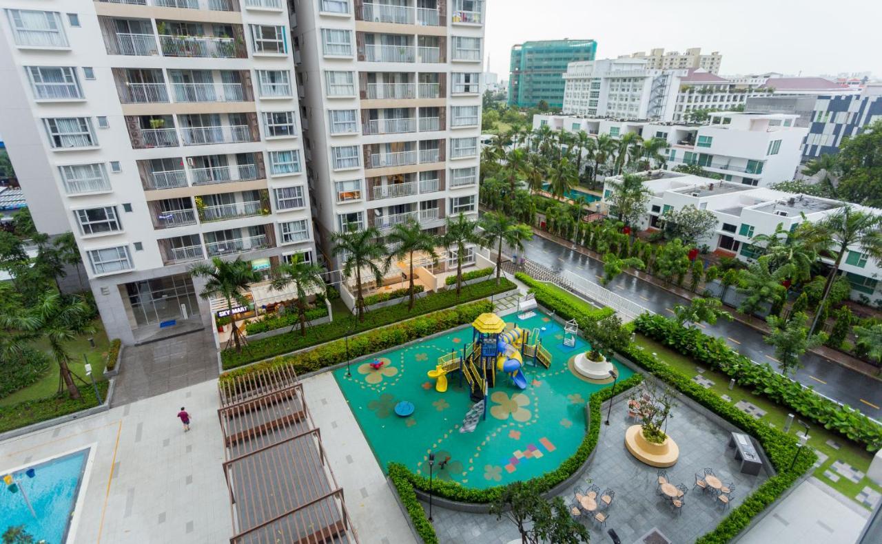 Scenic Valley Serviced Apartment Ho-Chi-Minh-Stadt Exterior foto