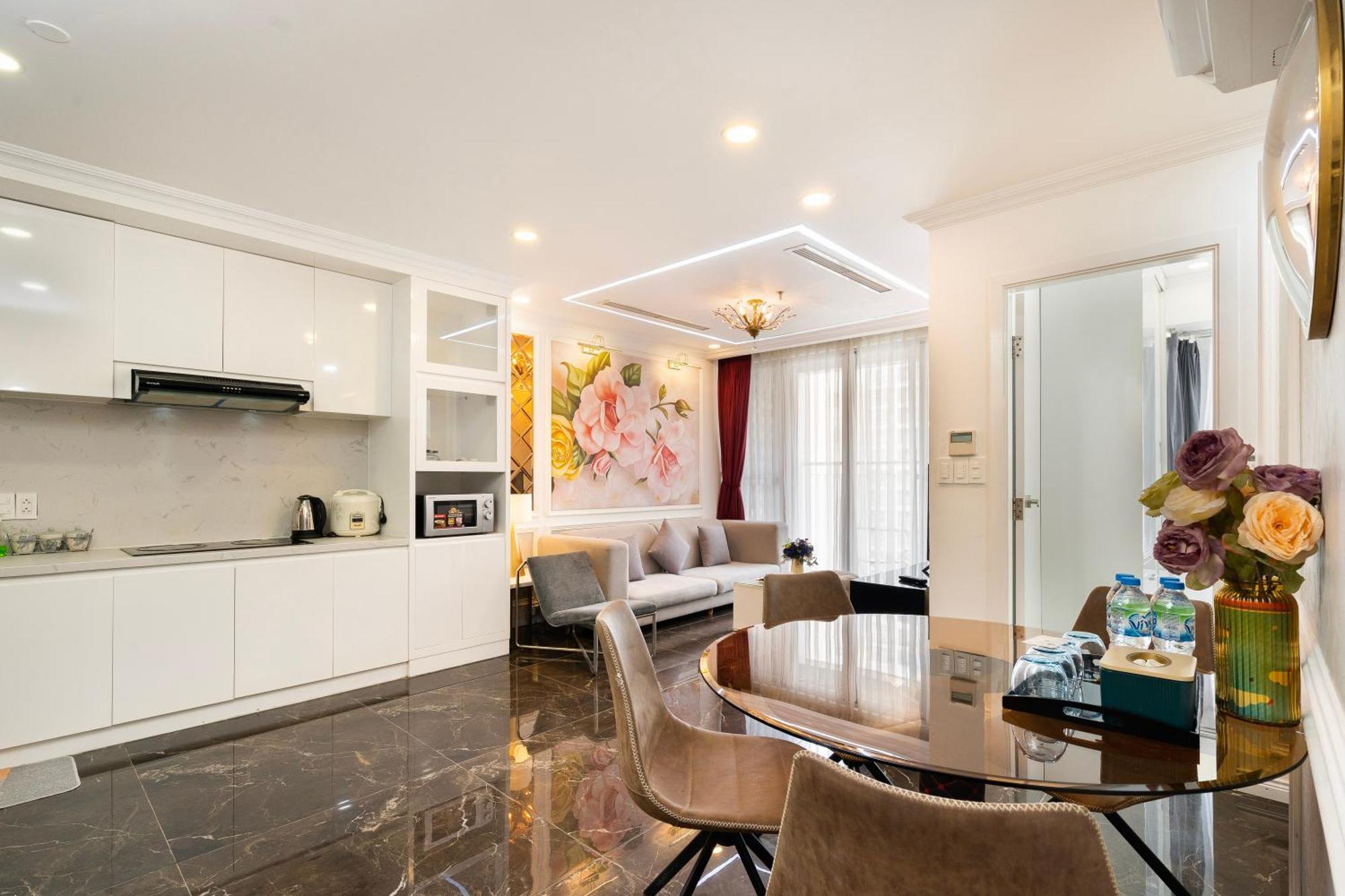 Scenic Valley Serviced Apartment Ho-Chi-Minh-Stadt Exterior foto