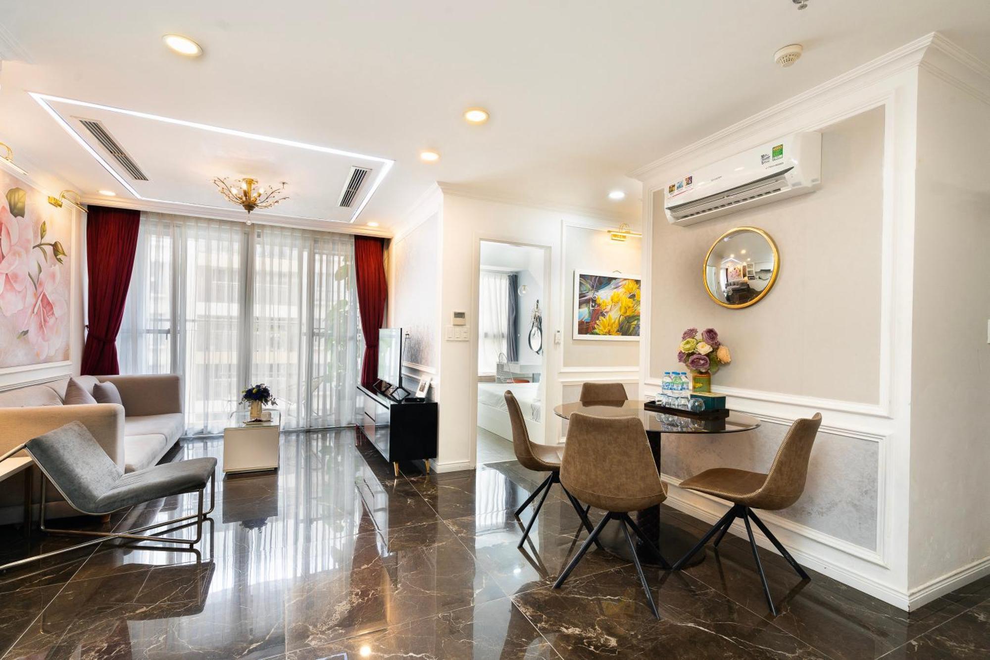 Scenic Valley Serviced Apartment Ho-Chi-Minh-Stadt Exterior foto
