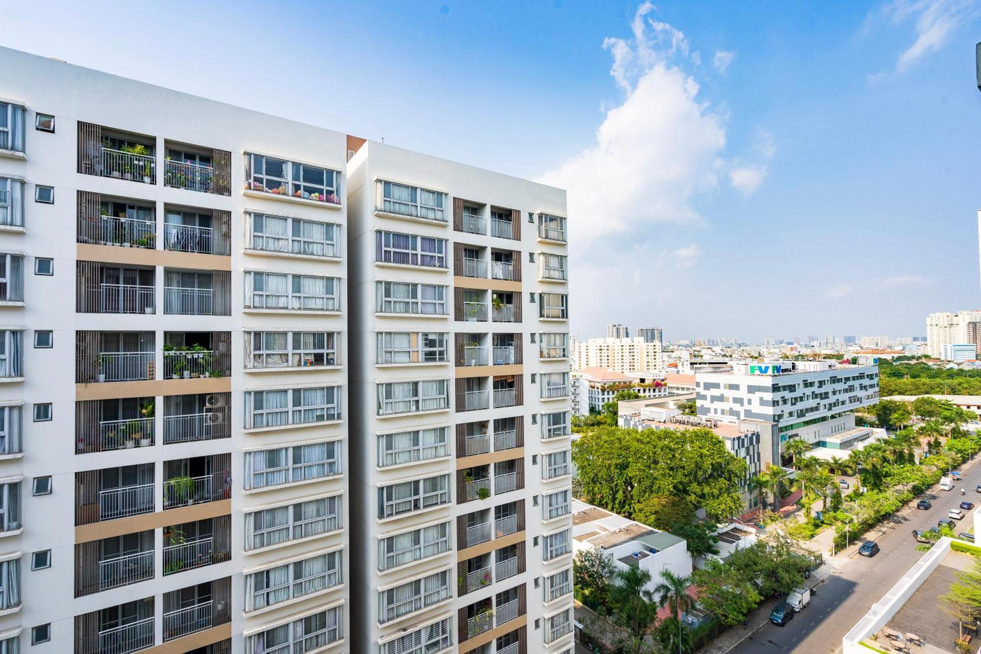 Scenic Valley Serviced Apartment Ho-Chi-Minh-Stadt Exterior foto