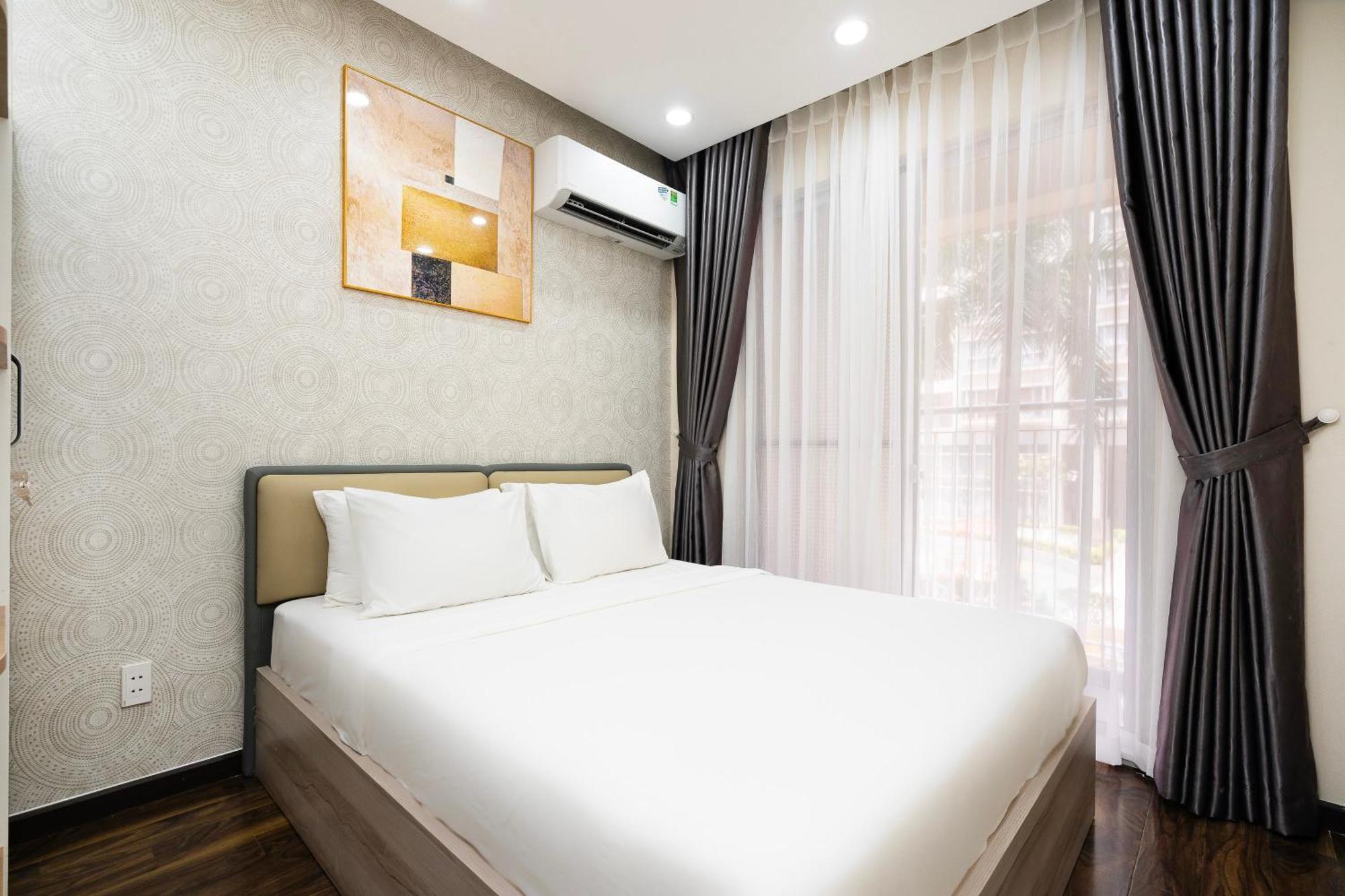 Scenic Valley Serviced Apartment Ho-Chi-Minh-Stadt Exterior foto