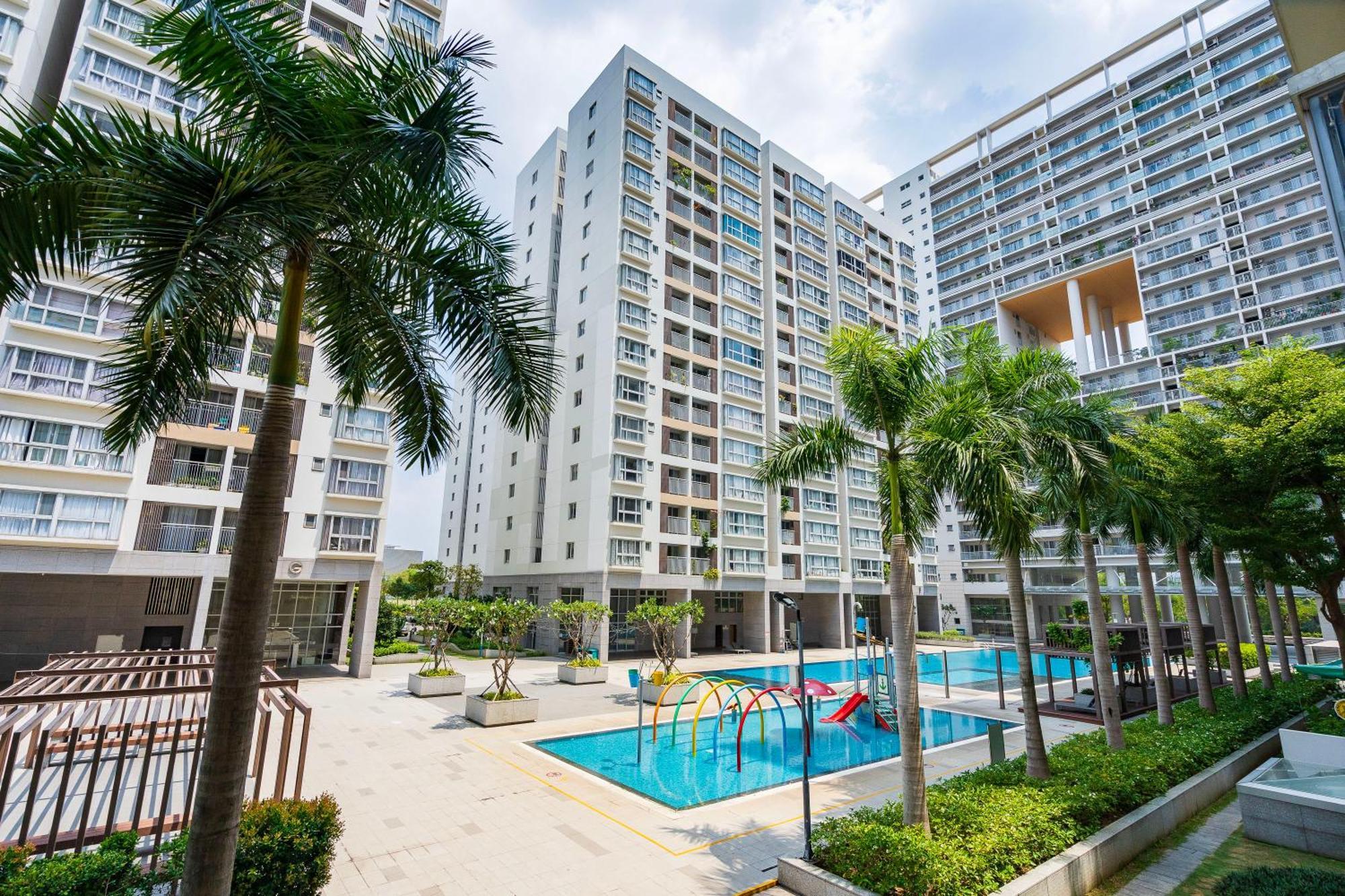 Scenic Valley Serviced Apartment Ho-Chi-Minh-Stadt Exterior foto